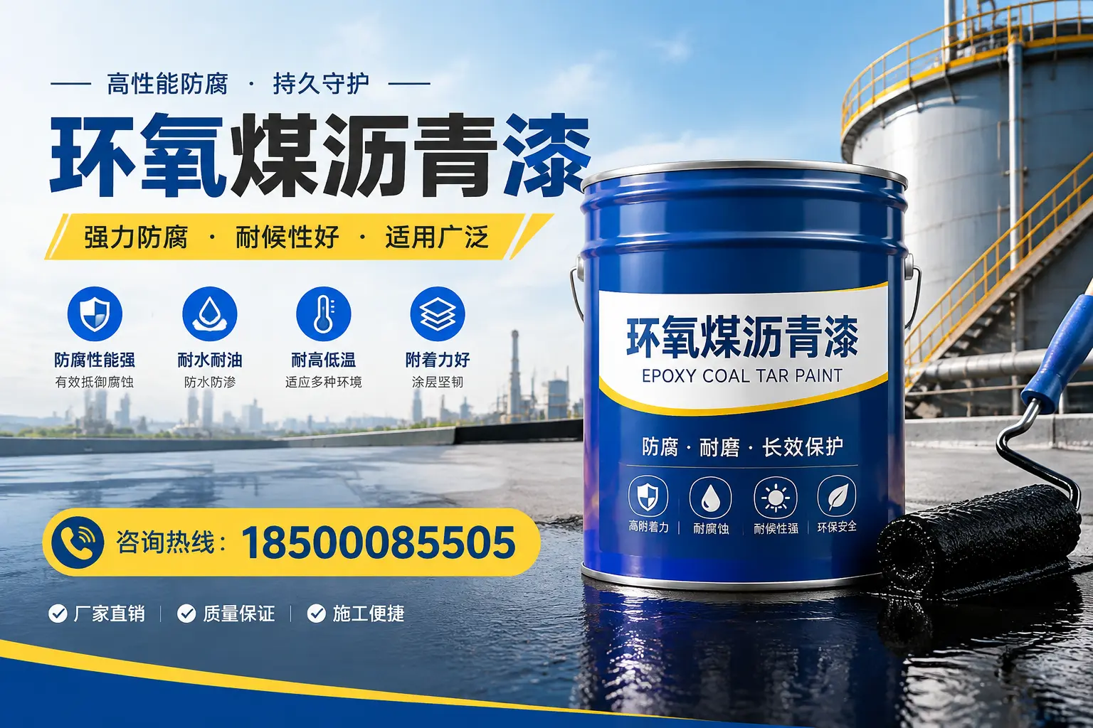 环氧煤沥青漆的储存与运输注意事项,泸州企业须知